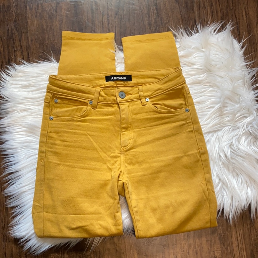 Mustard Yellow Skinny Jeans